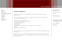 Tablet Screenshot of pflegeelternrecht.de